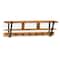 Alaterre Furniture Ryegate Solid Wood with Metal Coat Hooks with Storage, Natural AWCC2420 - alternate 1